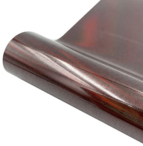 Wärmeübertragung Metallic Laser Vinyl Presse Maschine Schneiden Plotter Cutter T-Shirt Folienfolie (Farbe: Braun, Größe: 30 cm x 50 cm)