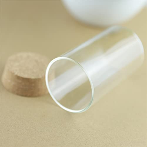 STORKY 3 unids/lote, recipiente hermético de vidrio de 55mm de diámetro, botellas de almacenamiento de cocina, frascos, botellas de vidrio gruesas, contenedor de alimentos (Color : 240ml)
