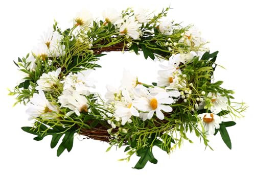 DECHOUS 1stück Künstlicher Hochzeitskranz Elegante Dekoration Für Türen Und Wände Pastellfarbene Kunstblumen Für Hochzeiten Und Partys Ca Pflegeleicht Und Langlebig
