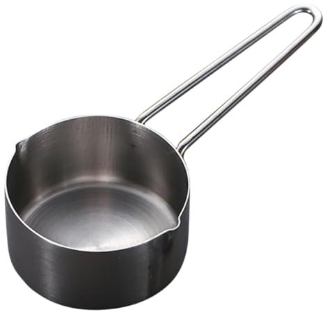 PRETYZOOM Kaffeemesslöffel Mit Griff Für Milchpulver Salz Tee Kaffeebohnen Messlöffel Zum Backen Kochen Wiederverwendbar Kleiner Messbecher