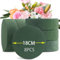 JMIATRY Lot de 8 Mousse Florale 18 x 4 cm, Mousse pour Fleurs Rond, Mousse Fleur pour Mariage et Magasin de Fleurs (Vert)