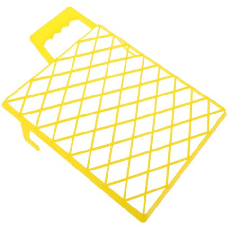 DOITOOL Sturdy Plastic Paint Tray Mesh Grid 7 Inch Paint Bucket Divider Partition