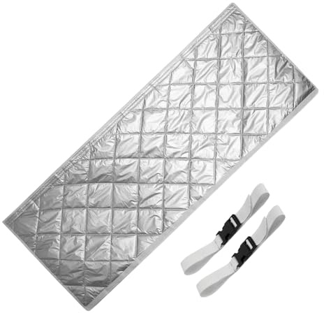 Portable Air Conditioner Hose Cover, Weatherproof Insulation Wrap, Energy-Saving and Dustproof Design, Strong Protection, for Garage Rv Basement Home Apartment Use, 59.06x21.65 Inches