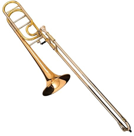 Leichte Posaune Professionelle Posaune aus Messing goldlackiert