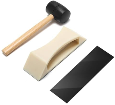 Helilyco Floor Gap Fixer Tool Kit with Rubber Mallet and Grip Pads Heavy-Duty Plank Grabber for Hardwood Laminate Vinyl Flooring Repair