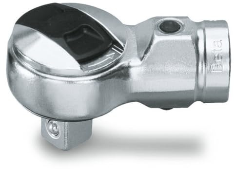 BETA - Cricchetto Reversibile per Barre Dinamometriche Attacco Quadro 1/2, Cricchetto Professionale per Serraggio Controllato Officina Meccanica e Manutenzione, 614