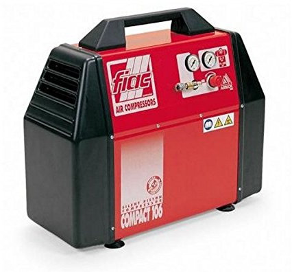 Compressore d'aria a pistone Fiac Compact 106 senza olio insonorizzati 57 db