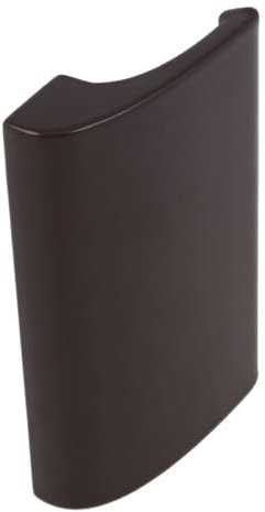 Alu Balkontürgriff Balkongriff Balkontür Ziehgriff de Luxe, Farbe:Braun RAL 8019