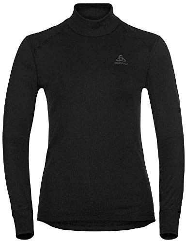 Odlo Thermounterwäsche Damen Active Warm I Langarm Thermoshirt I Warme Skiunterwäsche