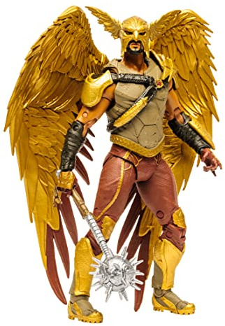 McFarlane Actionfigur DC Black Adam Movie Hawkman Multicolor TM 15257, Bunt