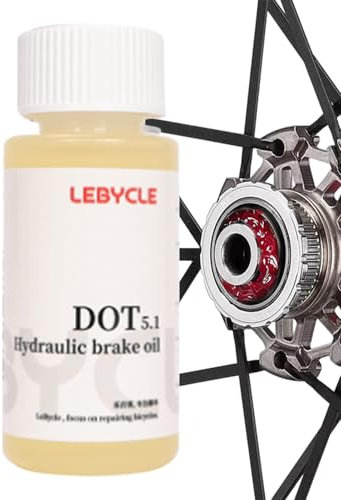 Moxeupon Fahrradbremsflüssigkeit | Dot 5.1, Bremsflüssigkeit mit Stabiler Leistung,Bicycle Essentials Cycling Supplies Bremsöl für das Fahren mit Mountainbikes, Tourenrädern und Rennrädern
