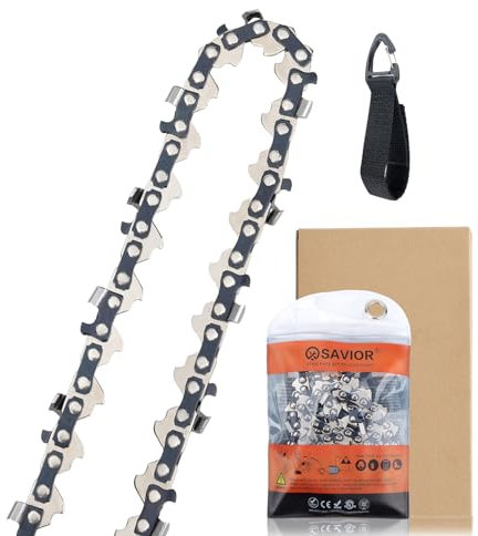 Chainsaw Chain for 12 Inch (30 cm) Bar, 64 Drive Links, 1/4 Pitch .043 Gauge Saw Chains Compatible with Stihl 36700000064 (71 PM3 64)