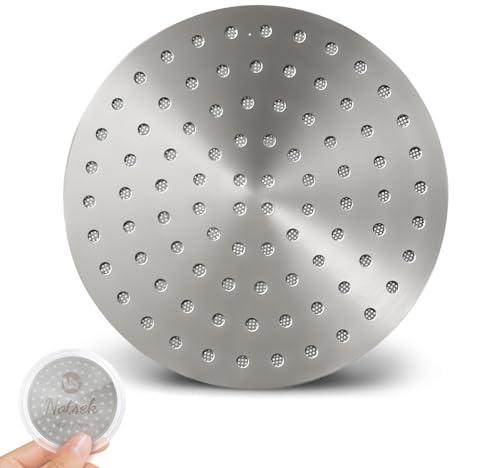 NOTSEK Puck Screen 54mm, 0.8mm Dicke Espresso Sieb, 304 Edelstahl, Acryl Aufbewahrungsbox, Siebträger Zubehör für Sage/Ninja Kaffeemaschine