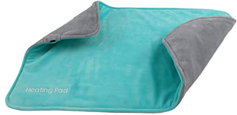 Rubu22a Cojín térmico, 30 x 50 cm, manta térmica suave para bebé, manta eléctrica USB para cuello y espalda, portátil, calentamiento rápido, forro polar (A, A)