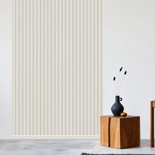 REESE Wandpaneele Magnolie | Mittelleiste 252 cm | Deckenpaneele | Wandverkleidung | kein Bohren | MDF