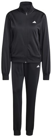 adidas Women's Essentials Feelcozy Track Suit, Black, XXL