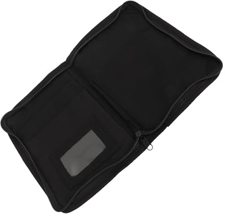 Auto-Handschuhfach-Organizer, Dokumentenhalter und Geldbörse, 6 Fächer, Aufbewahrung von Autopapieren, Schwarz, 600D Oxford-Stoff, Universell für das Auto