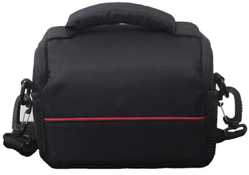 Hosoncovy Digital Camera Storage Bag Travel Case Single Shoulder Camera Bag Camera Case for Canon Nikon Sony SLR DSLR Small Micro Cameras and Telephoto Lens Camera