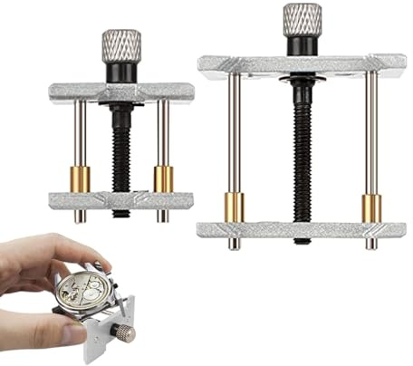 Pince de mouvement de montre, support de mouvement de boîtier de montre,Support de boîtier de montre multifonctionnel | Outil avancé de réparation de pince d'étau de boîtier de montre-bracelet pour ho