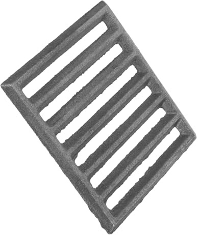 iplusmile Robuster Gusseiserner Grillrost Rechteckig 14x15cm Mobiles Kochgestell Für Holzkohle Lagerfeuer Outdoor Grillen
