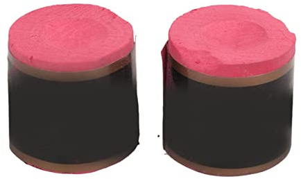 Poolkrita, Biljardkrita Poolkönskrita 2,5x2,4cm 2 St Cylinder Stark Vidhäftning Biljardkökrita för Att öka Friktionen Mellan Kön och Boll (Rose Red)