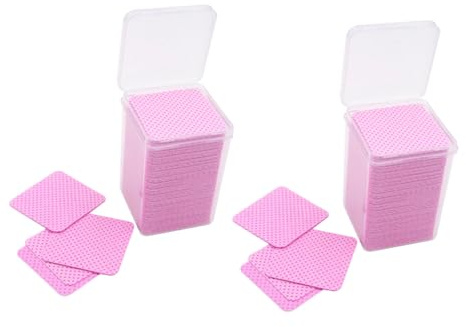 Gatuida 400 Pcs Lingettes Dissolvantes Gel Vernis Ongles pour Retrait Sûr et Nettoyage Professionnel