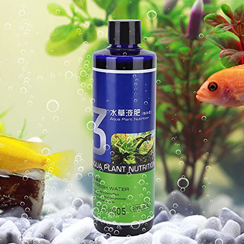 Generic Solución Nutritiva para Plantas Acuáticas Enriquecida con Oligoelementos, 260 Ml, para Acuarios, Crecimiento Saludable y Supresión de Algas