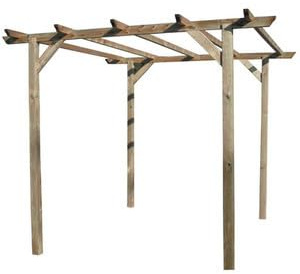 PERGOLA IN LEGNO IMPREGNATO 300X300XH247 CM (300X300XH247 CM)