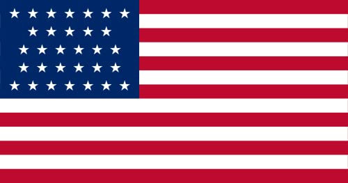 magFlags Drapeau Large US Flag 31 Stars | Drapeau Paysage | 1.35m² | 85x160cm