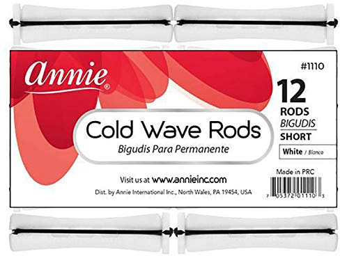 3 Packs of Annie Cold Wave Rods (Short) #1110 12 Pcs/Pack