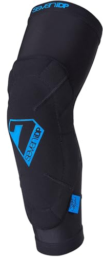 Seven iDP Sam Hill Negro, Azul - Rodilleras (S, SML, Negro, Azul, Adulto, Unisex, 38 cm)
