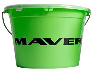 Maver Contenitore per Pastura da Pesca Copertura Secchi 13 lt Mare Fiume Lago