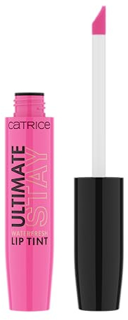 Catrice Ultimate Stay Waterfresh Lip Tint, Lipgloss, Nr. 040, Pink, feuchtigkeitsspendend, langanhaltend, pflegend, intensiv, farbintensiv, vegan, ohne Parfüm, ölfrei, ohne Alkohol, 1er Pack (5ml)