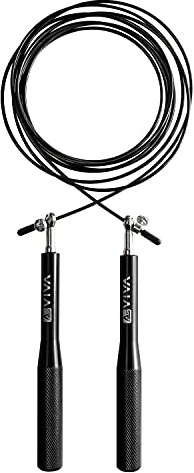 Corde à sauter AsVIVA JR2 - idéale pour sauter - corde à sauter réglable pour la maison - entraînement croisé professionnel - adapté à l'endurance à la musculation