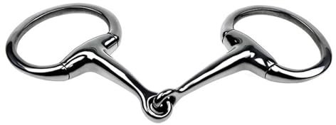 Colcolo Trense für Pferde, tragbar, mit Ringen, Pferdemaul, Kautrense für Pferde, für Outdoor-Aktivitäten, Reiten