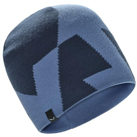 Salewa Pure Reversible Wool Beanie, Dark denim/3150, UNI58