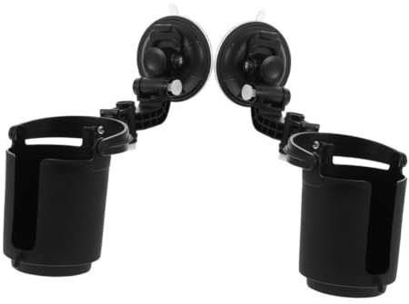 Gatuida 2piezas Portavasos para Coche Organizador De Botellas Soporte para Teléfono Interior Accesorios Auto