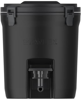 Stanley 1913 Jarra de Agua Fast-Flow 7.5L - Black 2.0 | Mantiene 13 Horas Frío - Hielo Hasta 2 Días - Antigoteo - Doble Pared con Aislante - Jarra con Cierres y Asa Resistentes