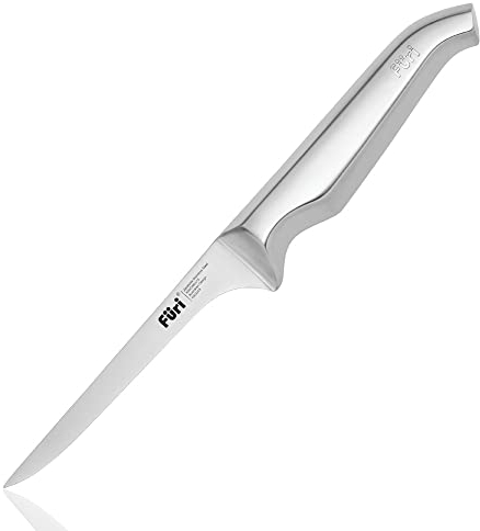 Furi Pro Boning Knife 13cm, Long and Narrow Boning Knife to Easily Navigate The Removal of Bones and Gristle, Unique Reverse-Wedge Handle for a Safer Grip, 25-Year Guarantee