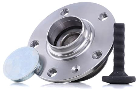 RIDEX Kit de roulement de roue 654W0020 des deux côtés du pont arrière avec bague magnétique intégré avec roulement de roue avec vis avec graisseur