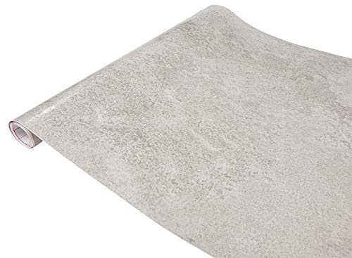 Klebefolie Möbel 67,5x200 cm | Möbelfolie selbstklebend in Steinoptik | Folie für Möbel zur einfachen Renovierung von Türen, Tischen und Regalen | Klebefolie dekorativ und abwaschbar | Avellino Stone
