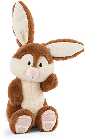 NICI Kuscheltier Hase Poline Bunny 25cm – Hase Plüschtier für Mädchen, Jungen & Babys – Flauschiges Stofftier zum Kuscheln & Spielen – Weiches Schmusetier – Forest Friends Kollektion