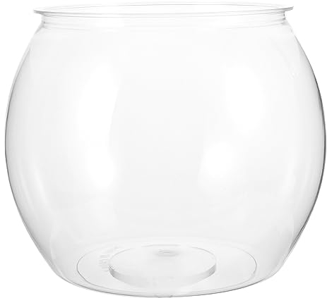 Fish Bowl Tank Landscape Container Shatterproof Desktop Betta Fish Tank Home Office Decor