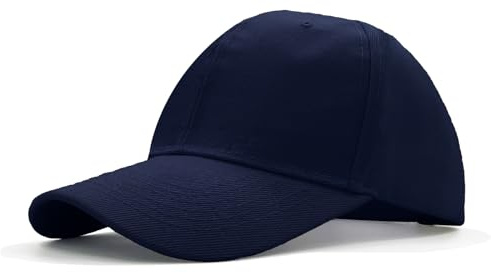 AHLPO Casquette de baseball pour homme et femme - Réglable - Unisexe - Pour les loisirs, les sports de plein air, le tennis, le golf, les voyages, la protection solaire, bleu foncé, taille unique