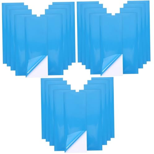SUPVOX 60pcs Self-adhesive Inflatable Pool Repair Patch for Boats and Toys for Tears and Vinyl Patches for Swimming Accessories