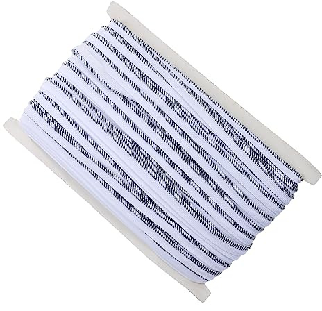 HOMSFOU 1 Rotolo Passamaneria Decorativa Cordoncino per Tende e Cuscini Striscia Twisted Edging per Abbigliamento e Accessori per Decorazioni Domestiche e Fai da Te