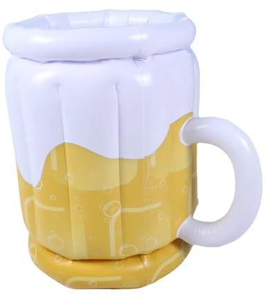 Seau à Glace Gonflable en PVC for Boissons fraîches d'été, bac à glaçons for Piscine, Sports Nautiques, Seau de Stockage d'hydratation, chope à bière, Matelas pneumatiques