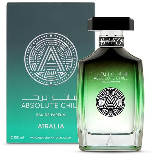 Atralia Absolute Chill 100ml EDP – Citrus Mint Perfume for Men & Women | Green Lemon, Mint, Orange, Blackcurrant | Summer Fresh Long-Lasting Fragrance