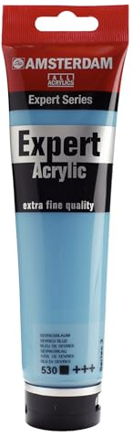 Amsterdam Expert Series Acrylic Paint Tube 150 ml - Sèvresblau 530 - Hohe Viskosität, Langlebigkeit, Künstlerqualität