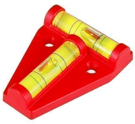 Accessotech Mini Niveleur Niveau À Bulle Outil pour caravane Camping-car Camp Moteur Accessoire Maison